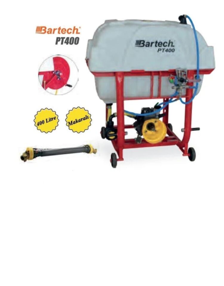 Bartech PT-400 400 lt Asılır Tip Pülverizatör İlaçlama Makinesi