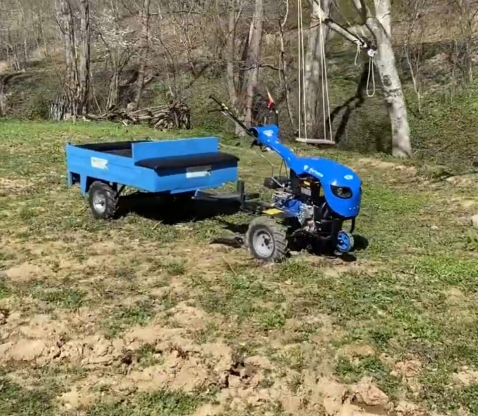 Fırtına 7 HP Dizel Çapa Makinesi Kasa ve Bıçak Dahil