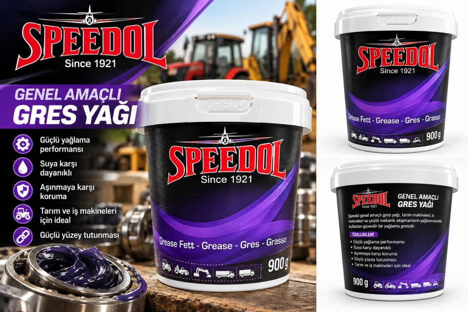 Speedol Genel Amaçlı Gres Yağı 900 Gram