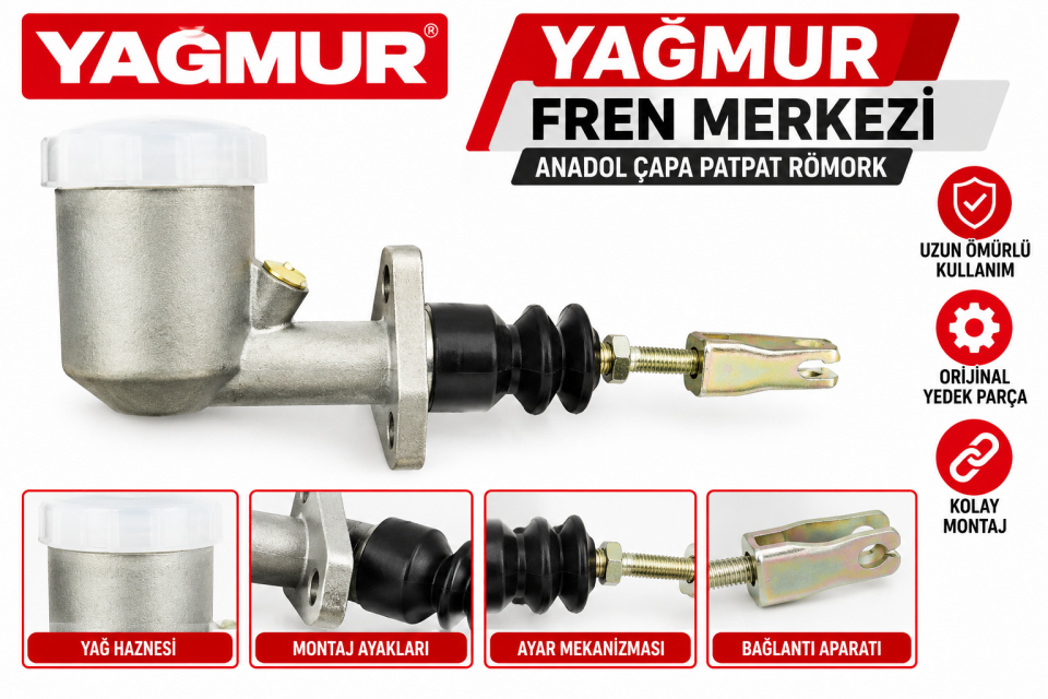 Yağmur Ana Fren Merkezi Çapa Patpat Römork