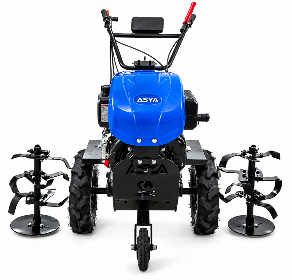Asya 7 HP Dizel 3+1 Çapa Makinesi Teker Dahil